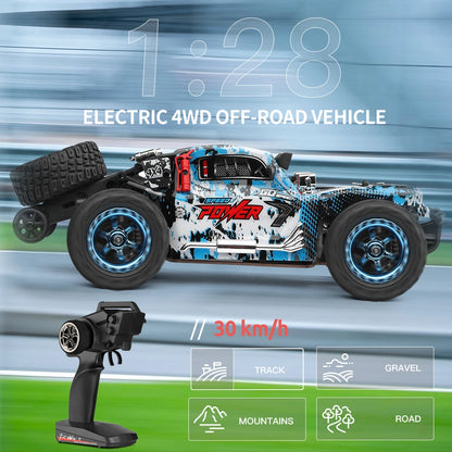 WLtoys 2.4G RC Drift Car 1/28 4WD 30KM/H Remote Control Car High Speed Four Wheel Drive Radio Controlled Mini Racing Car Model