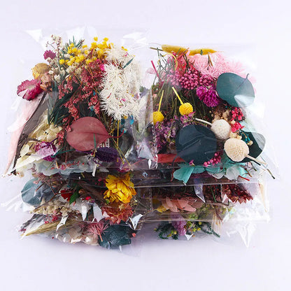 1 Bag Random Mixed Dried Flowers Handmade Candle Resin Epoxy Making Crafts US