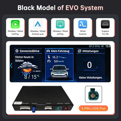 Wireless CarPlay For BMW i3 I01 NBT EVO System 2013-2020 with Android Auto Mirror Link AirPlay Car Play Rear Camera BT GPS