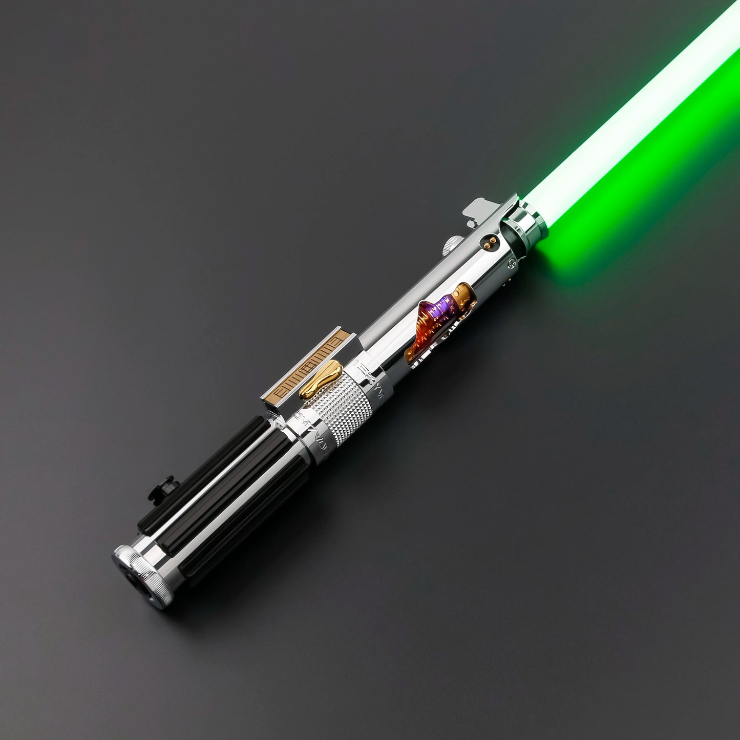 TXQSABER Anakin Lightsaber SNV4 Pixel Soundboard Smooth Swing Metal Crystal Handle With LED Strip Blade Skywalker Replica Toys - GOMARRD