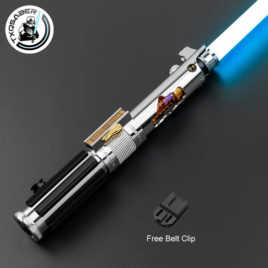 TXQSABER Anakin Lightsaber SNV4 Pixel Soundboard Smooth Swing Metal Crystal Handle With LED Strip Blade Skywalker Replica Toys - GOMARRD