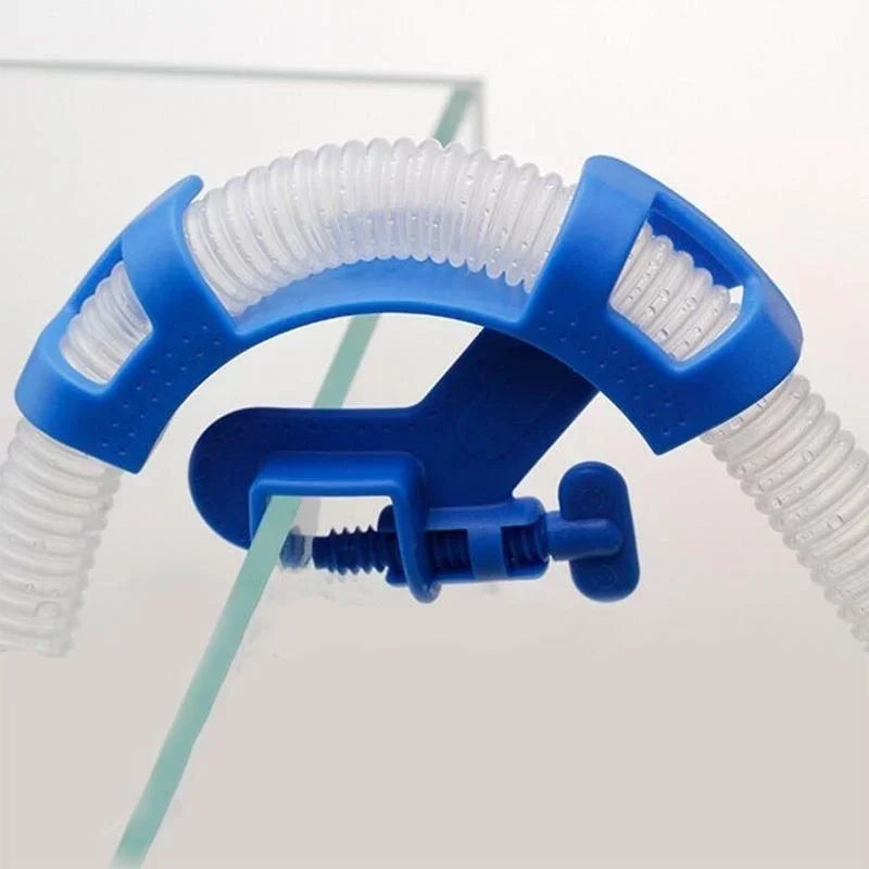 Fish Tank Water Change Fixing Frame Aquarium Water Pipe Link Fixing Frame Water Pipe Hose Bracket Suction Pipe Fixing Clip - GOMARRD