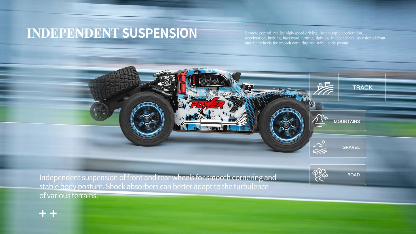 WLtoys 2.4G RC Drift Car 1/28 4WD 30KM/H Remote Control Car High Speed Four Wheel Drive Radio Controlled Mini Racing Car Model