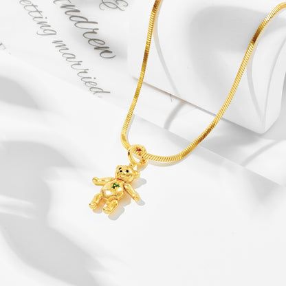 Fashionable New Cute Bear Pendant