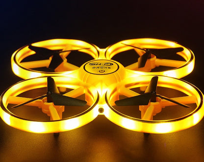 Quadrocopter Ufo Induction Flying Saucer Gesture Remote Control