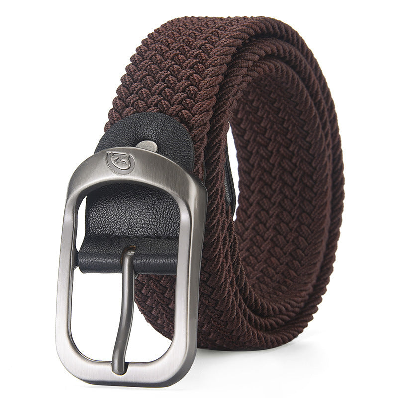 Fashion Casual New Style Men's Toothless Buckle Belt