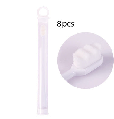 Ultra-fine Toothbrush Super Soft Bristle Deep Cleaning Brush Portable For Oral Care Tools Teeth Care Oral Cleaning Travel