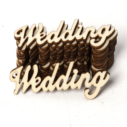 Wooden English Letter Wedding Supplies