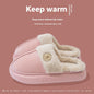 New Plush Slippers For Women Men Winter Warm Home Slipper Indoor Thick-soled Fleece Shoes - GOMARRD